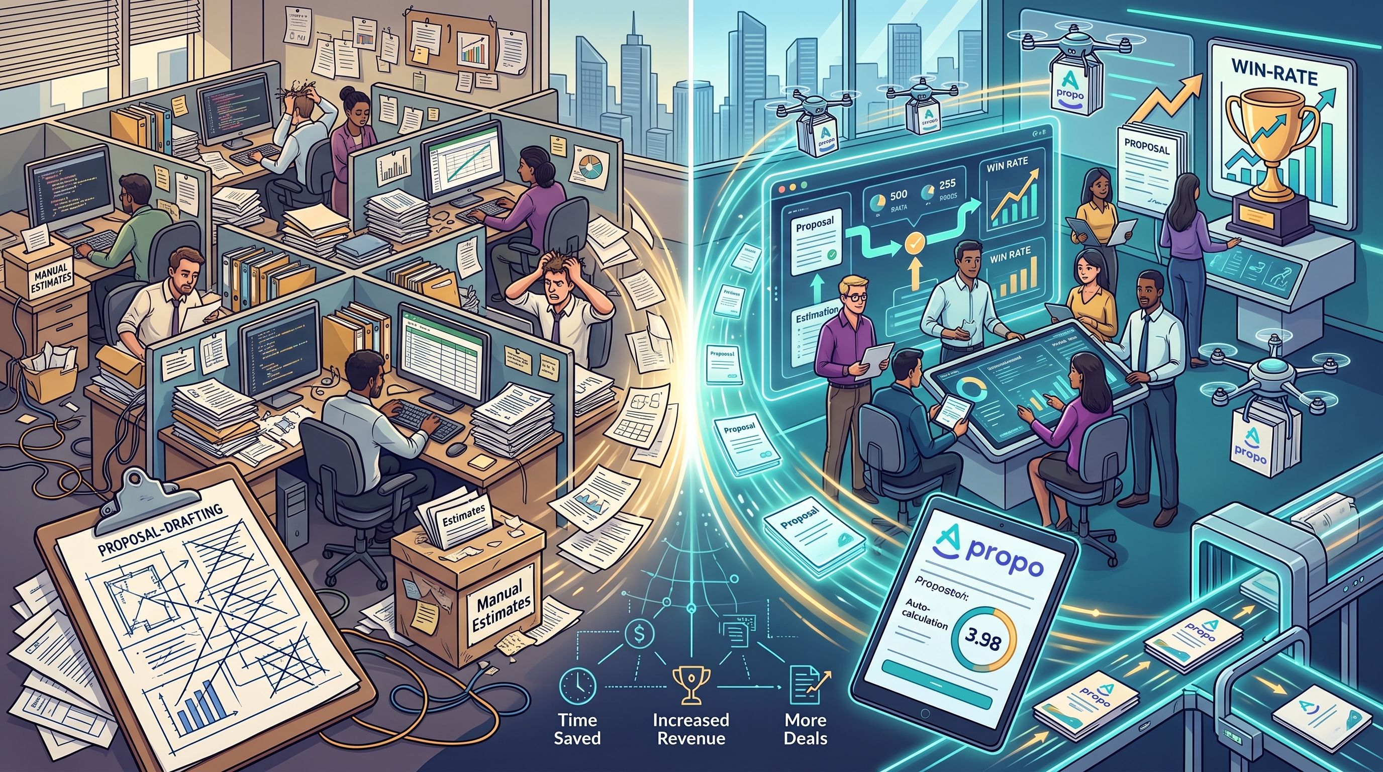 How to Calculate the ROI of Proposal Automation Software for an IT Agency, Apropo blog cover